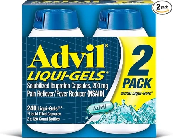 Advil Liqui-Gels (2pk, 120 Count)