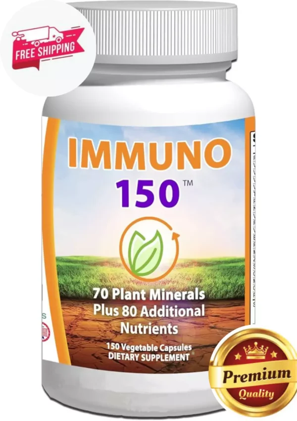 1 Bottle of IMMUNO 150 The Ultimate Multi Vitamin, Immune Booster, 150 Capsules