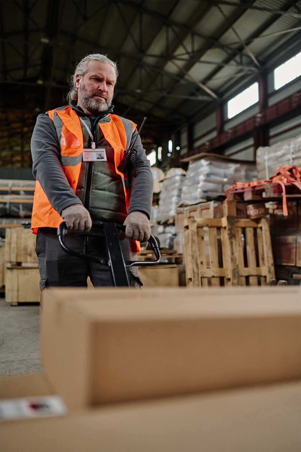 warehouse worker loading containers in storage roo 2023 11 27 04 56 19 utc