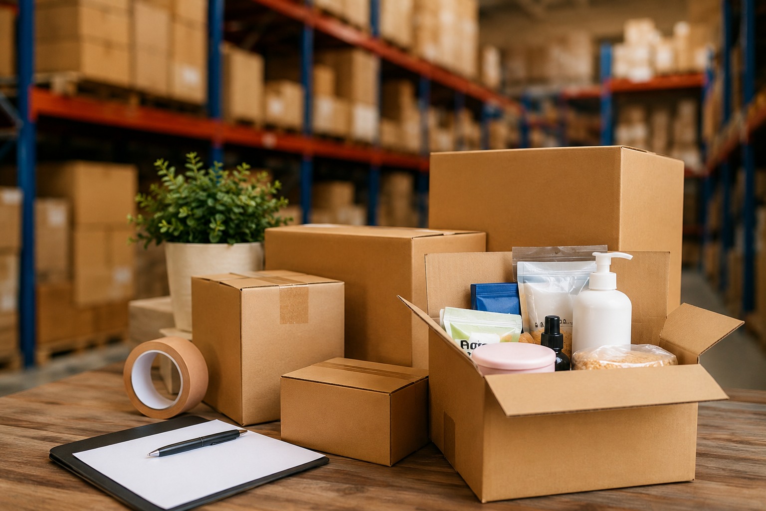 UK wholesale suppliers for Amazon FBA warehouse packaging and products